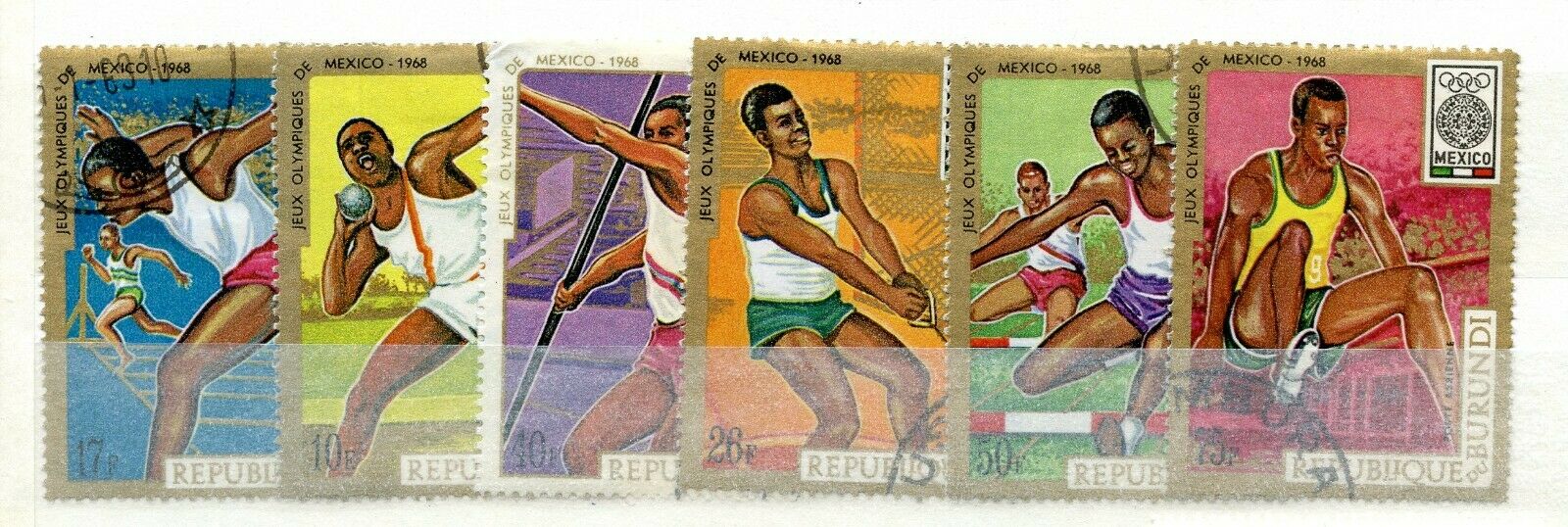 2 Burundi Mint Hinged Used Hinged - Fresh Stock Dated December 2025