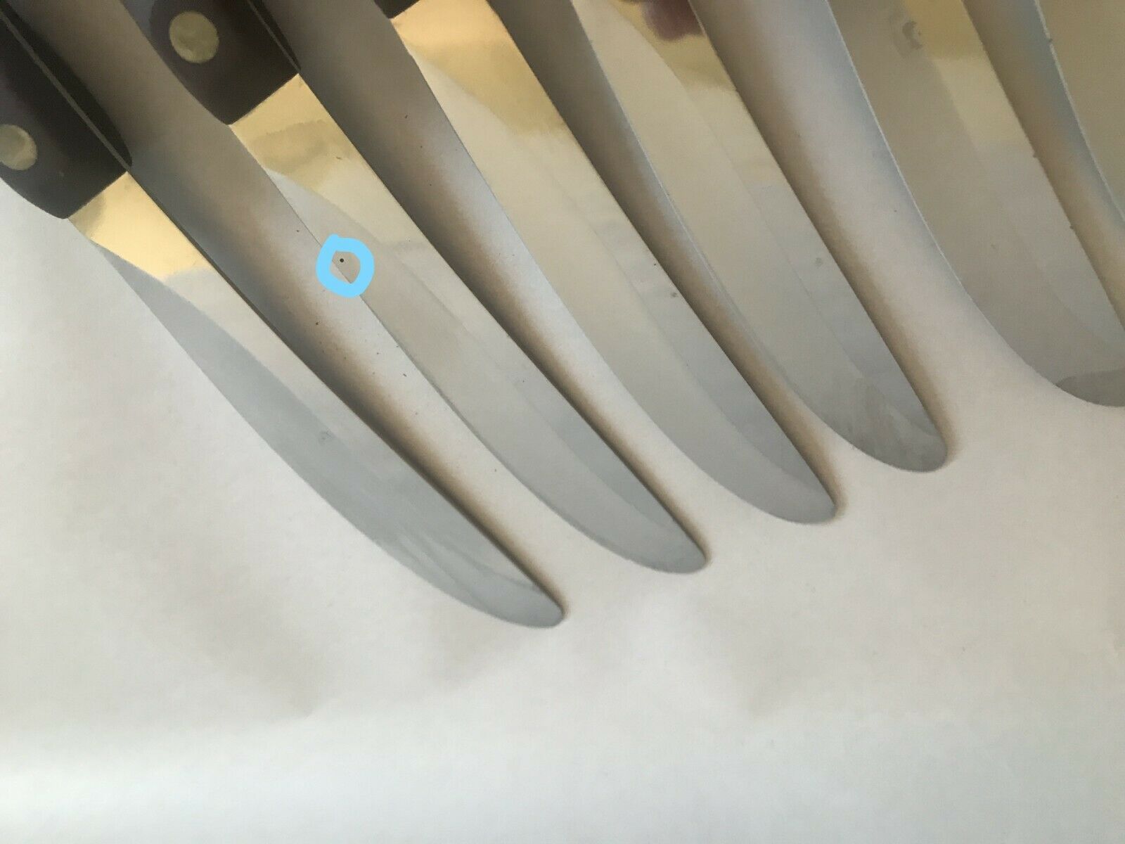 8 CUTCO NO 59 TABLE STEAK KNIVES WITH BOX - PAT 2147079 - VINTAGE STRAIGHT EDGE - Fresh Stock Dated December 2025