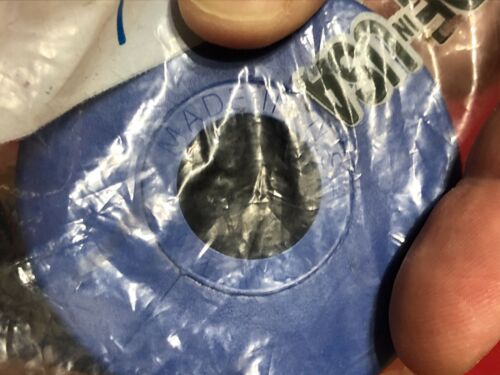 NOS 80’s A’ME BUBBLE  FONT BLUE TRI GRIPS OLD SCHOOL BMX AME IN ORIGINAL PACKAGE - Fresh Stock Dated December 2025