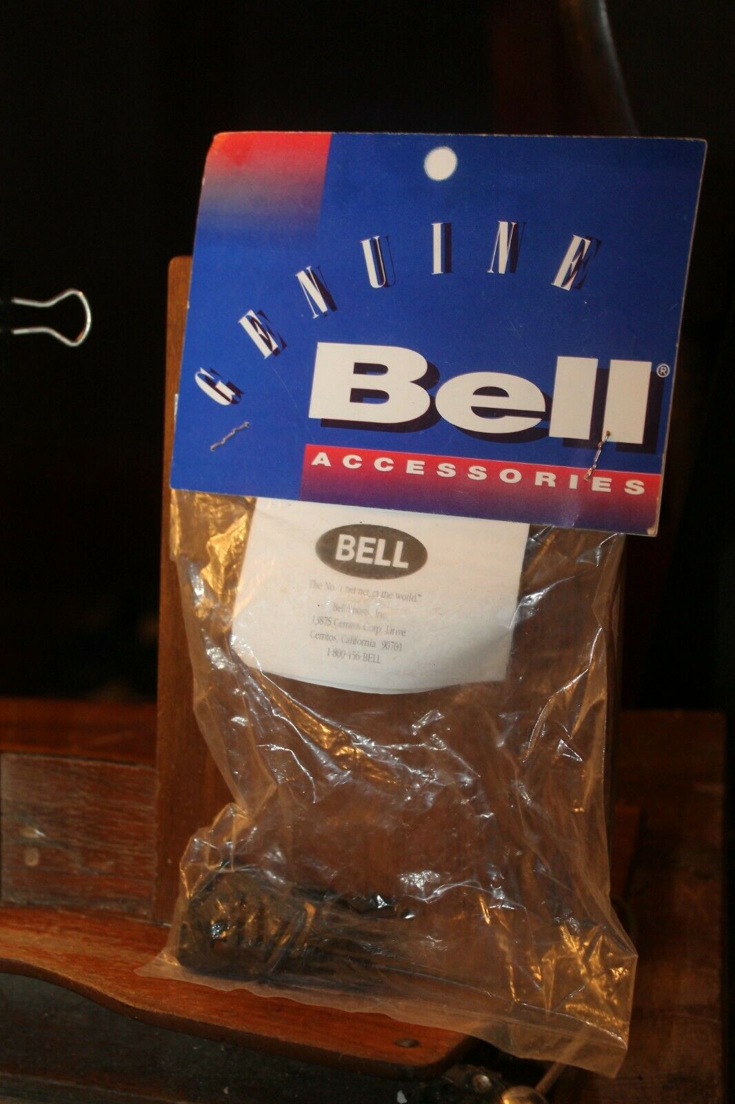 Vintage Sealed Bell Helmets Chin Strap Plastic Latch Replacement Part - Fresh Stock Dated February 2026