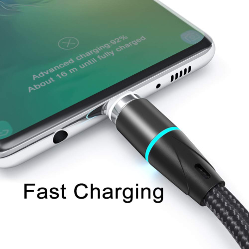 NetDot Gen12 Magnetic Fast Charging Data Transfer Cable 3.3 ft, 3.3ft/black - Fresh Stock Dated February 2026