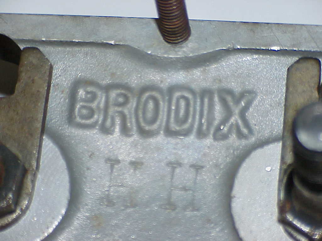 2 Brodix -08 BARE 23° Aluminum Heads SB Chevy UMP WIssota NHRA Mudbog - Fresh Stock Dated February 2026