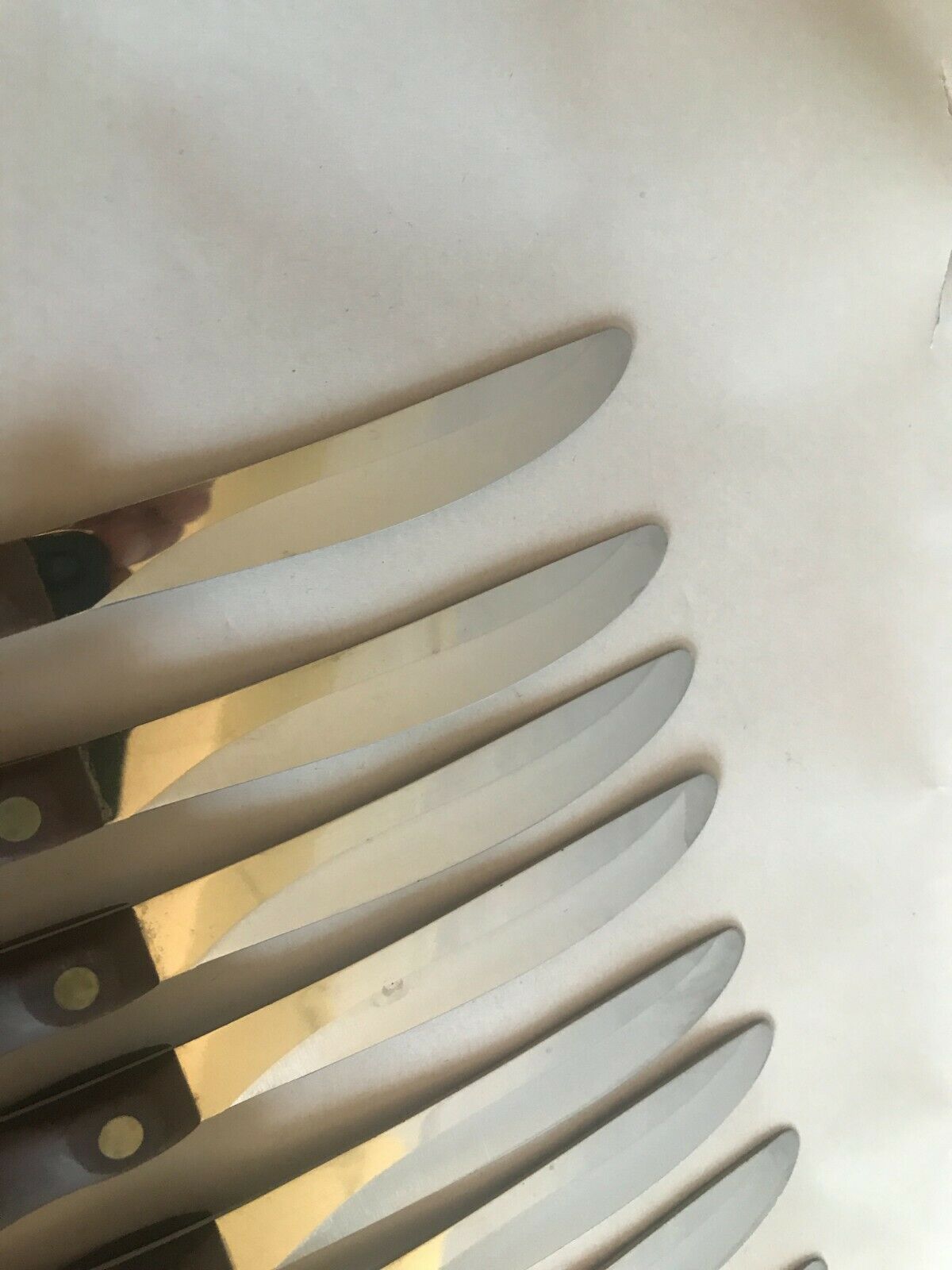 8 CUTCO NO 59 TABLE STEAK KNIVES WITH BOX - PAT 2147079 - VINTAGE STRAIGHT EDGE - Fresh Stock Dated December 2025