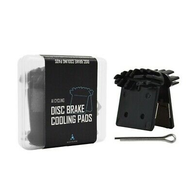 2X For Shimano-J02A Resin Cooling Fin Ice Tech Disc Brake Pads SLX  XTR M8000 UK - Fresh Stock Dated February 2026