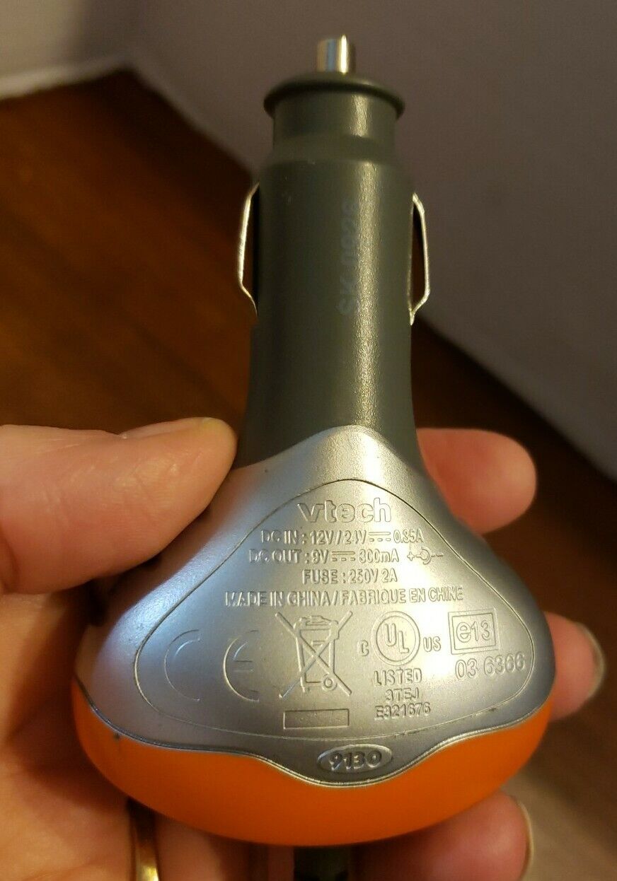 Vtech VSmile Pocket Car Adapter Power Cable Cord For Video Game Systems tested - Fresh Stock Dated February 2026