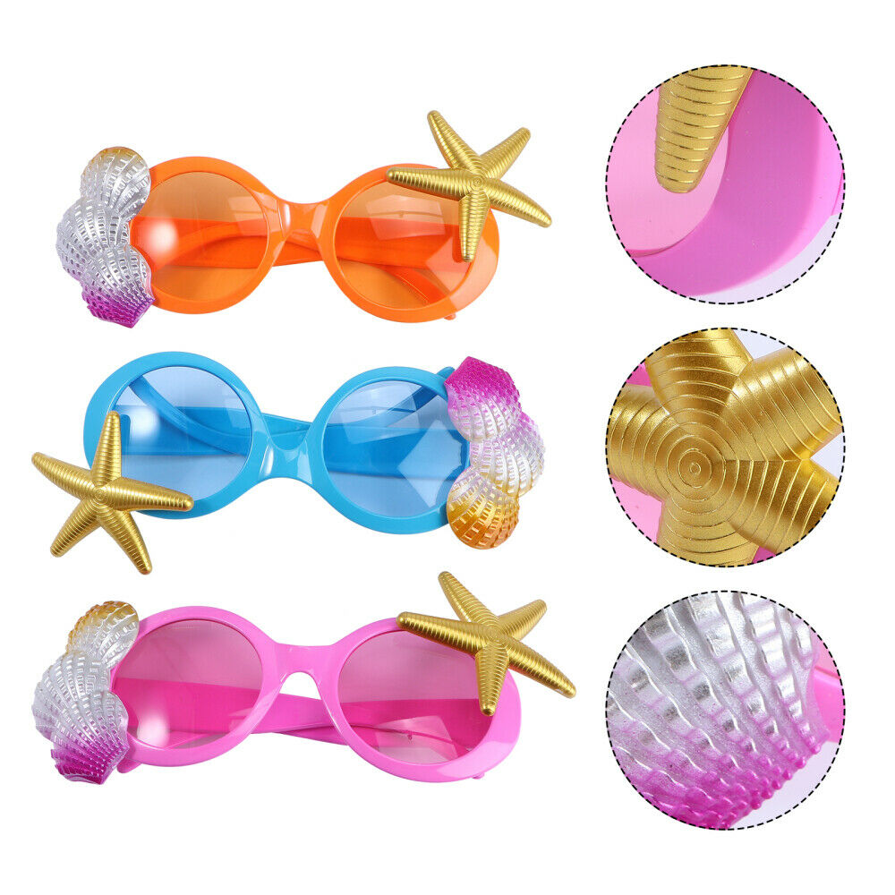 3 Pairs of Festival Supplies Interesting Eyeglasses for Party Children Summer - Fresh Stock Dated February 2026