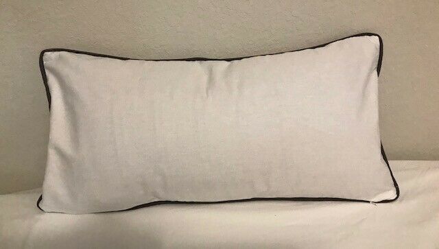 Pottery Barn Teen Party Dogs Pillow Cover White French Bulldog  12