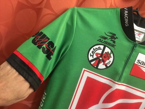 M Vintage 1990s SALSA CYCLES Fort Collins SATURN Colorado AUSSIE Cycling Jersey - Fresh Stock Dated December 2025