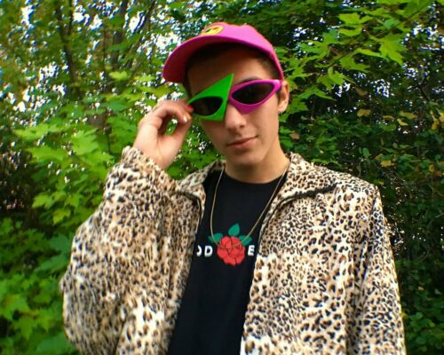 Novelty Party Sunglasses 80s Asymmetric Glasses Hip Hop Dance DISTINCTIVE STYLE - Fresh Stock Dated February 2026