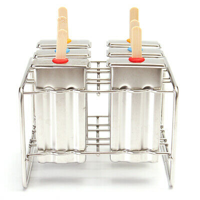 20pcs Stainless Steel Ice Cream Stick Mold Ice Lolly Popsicle For IcePop + Stick - Fresh Stock Dated December 2025