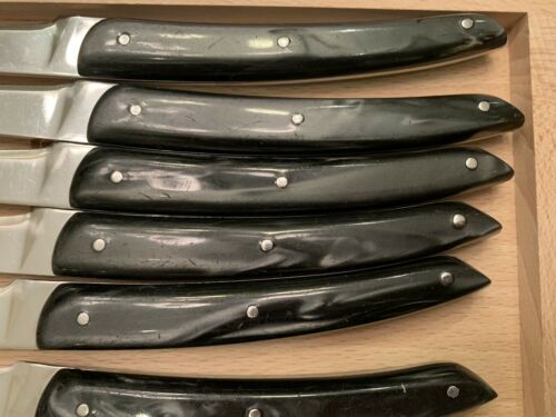 Claude Dozorme Thiers 6 Knive Boxed Set Nacrine Handle - Fresh Stock Dated December 2025