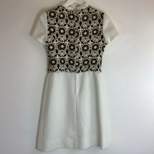 Vintage Paris Lilli Ann San Francisco Dress and Overcoat Brown/Beige XS - Fresh Stock Dated February 2026