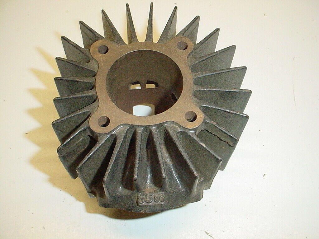 Yamaha NOS 1962-64 MJ2 MJ2T 55cc Cylinder Plus Good Used Head Omaha Trail 55 - Fresh Stock Dated February 2026