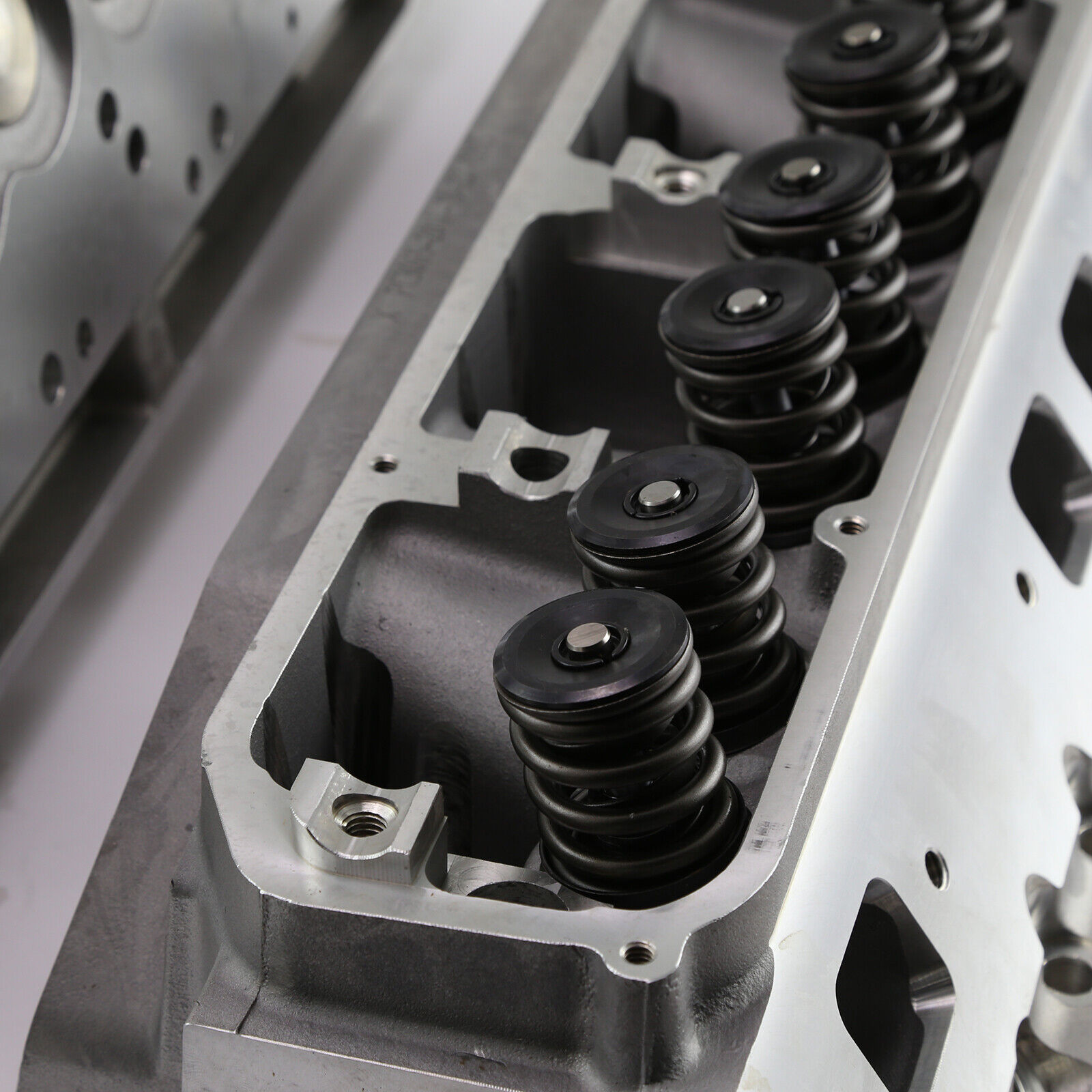 Mopar Chrysler BB 383 440 265cc 74cc Hydraulic Flat Assembled Cylinder Heads - Fresh Stock Dated February 2026