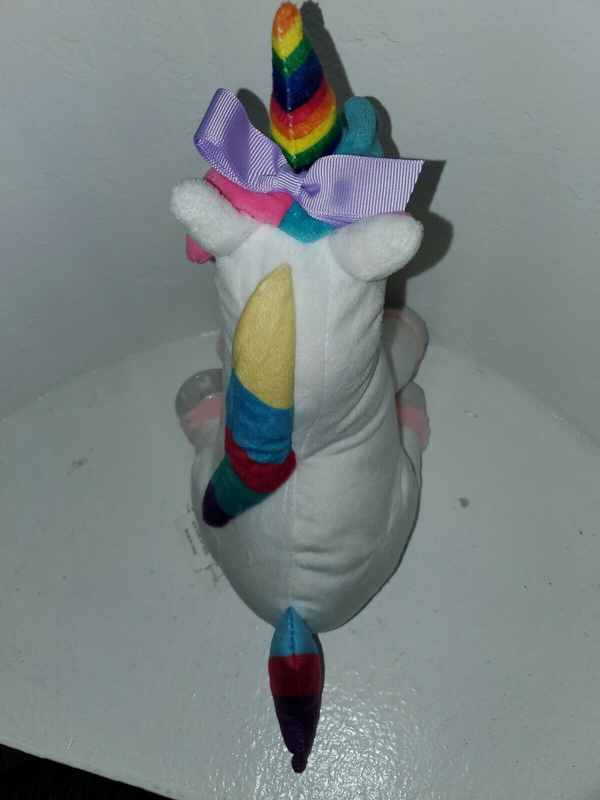 Nickelodeon JoJo Siwa Plush White Rainbow Unicorn 12