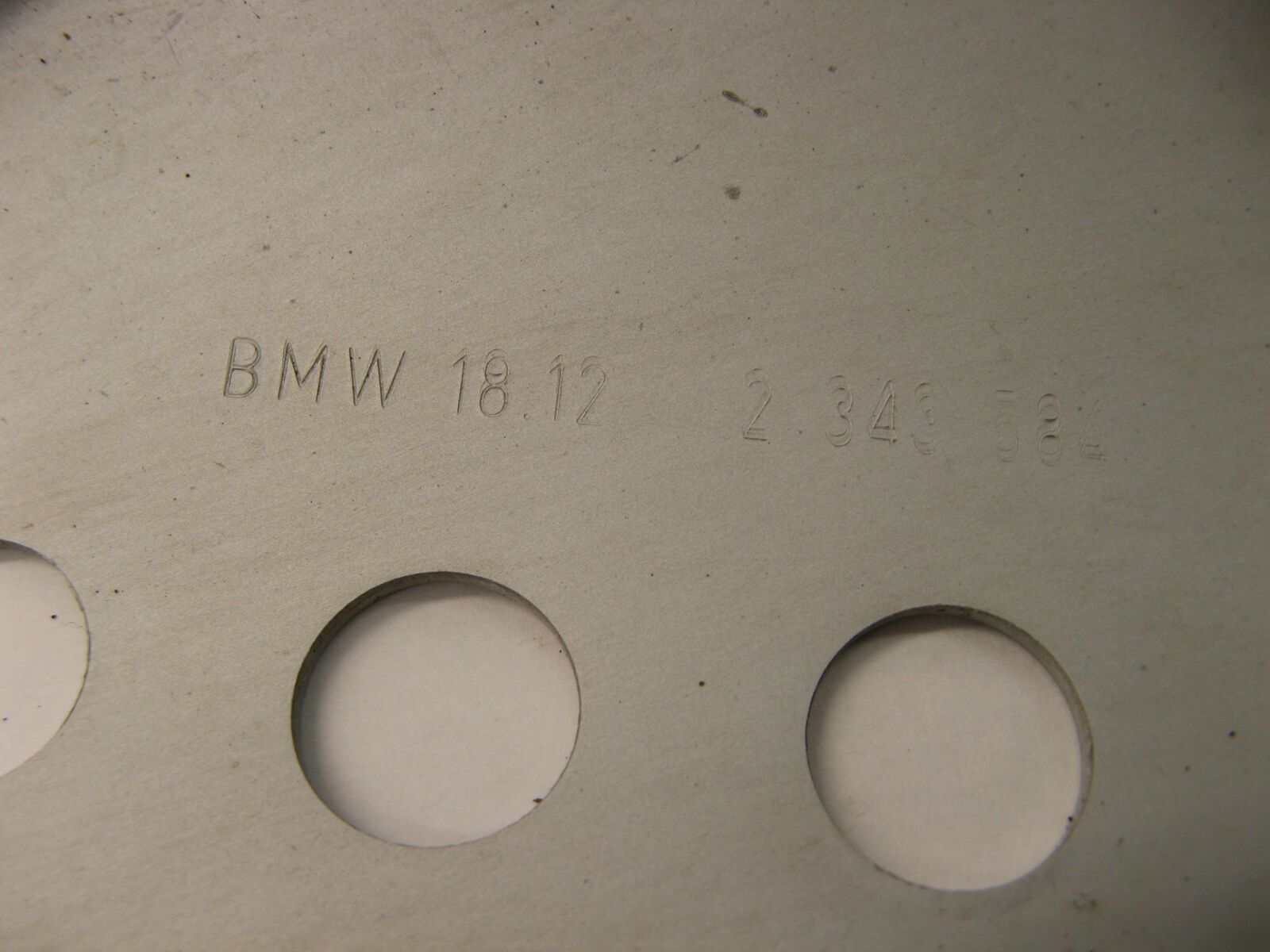 2003 BMW F650 RIGHT EXHAUST HEAT SHIELD - Fresh Stock Dated February 2026