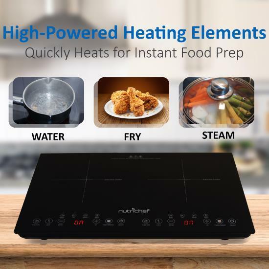 PKSTIND48 Induction Cooktop Digital Countertop Burner w/ Adjustable Temp Control - Fresh Stock Dated December 2025