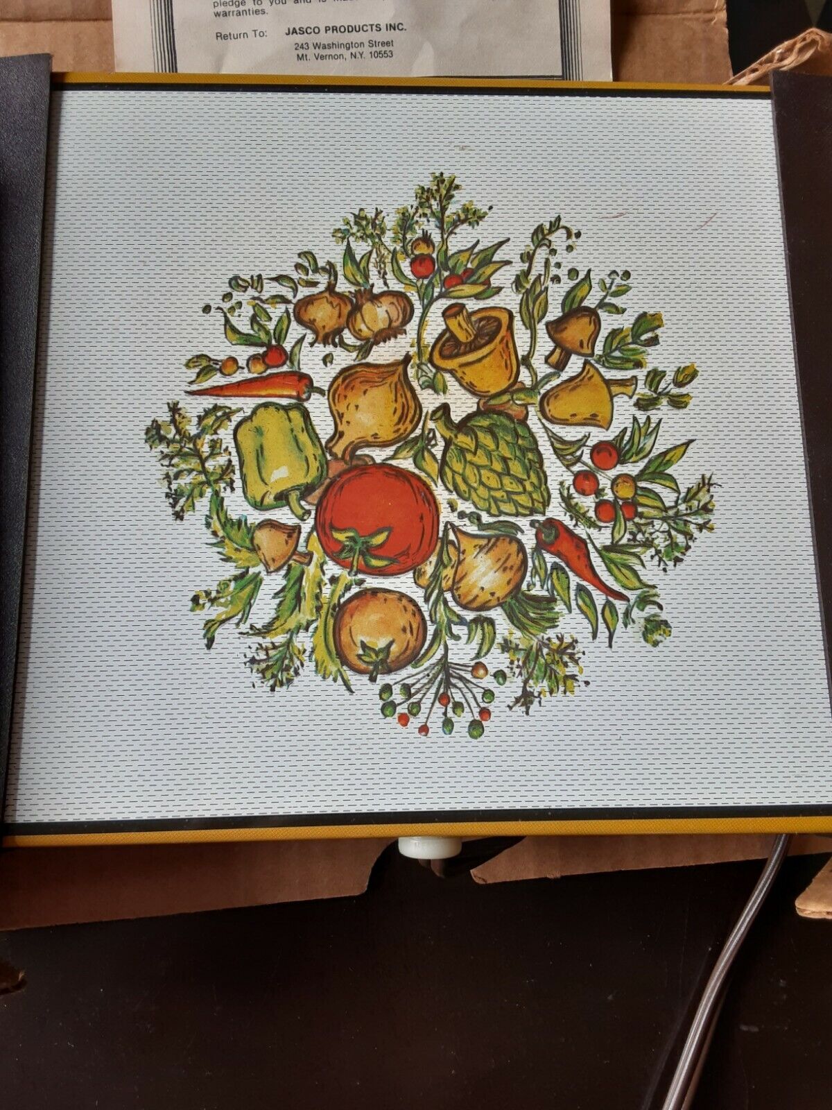 Jasco Electric Food Warming Tray Style 717 Model 725 Hot Spot Hot Plate Kitchen - Fresh Stock Dated February 2026