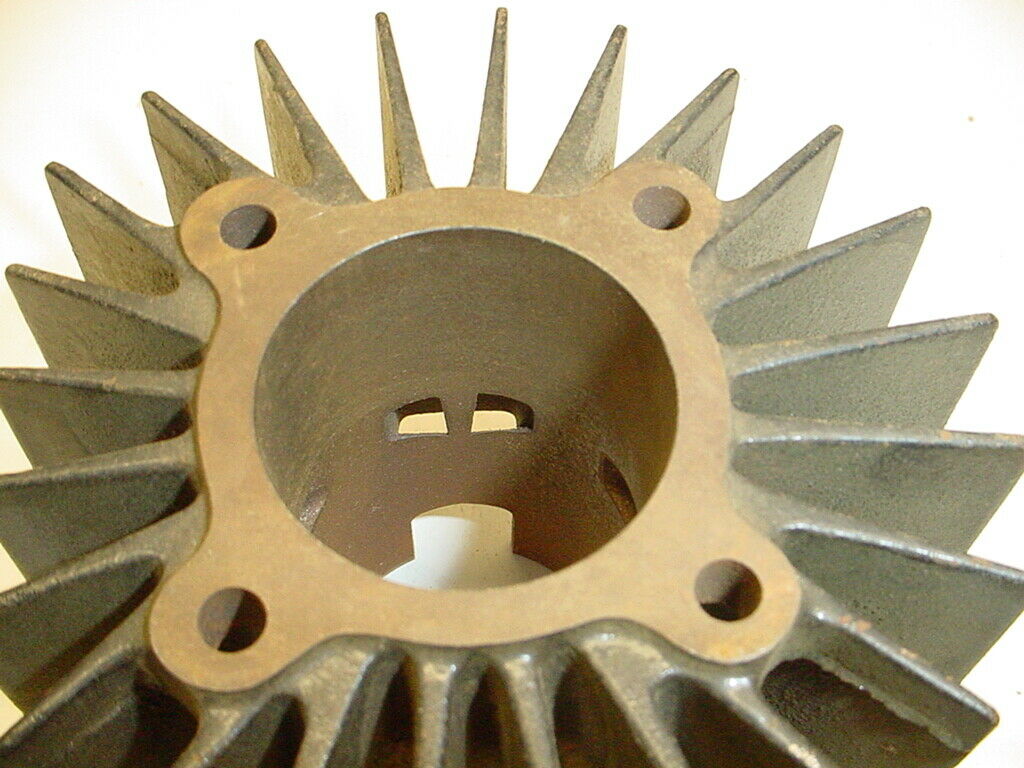 Yamaha NOS 1962-64 MJ2 MJ2T 55cc Cylinder Plus Good Used Head Omaha Trail 55 - Fresh Stock Dated February 2026