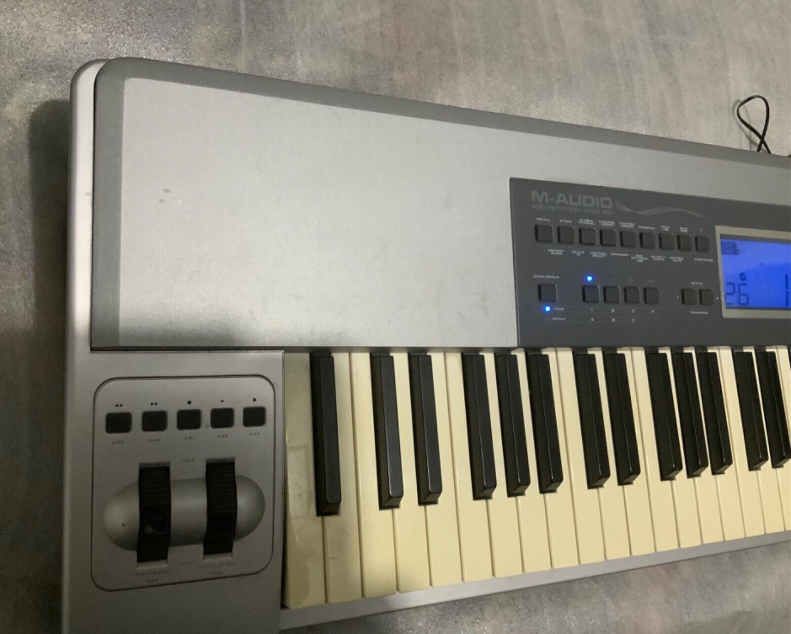 M-Audio Keystation Pro 88 Midi Controller with travel bag - Fresh Stock Dated February 2026