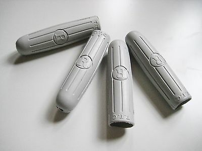 HANDLEBAR RUBBER GRIPS FOR VINTAGE BICYCLE BIKE RALEIGH, HUMBER, RUDGE 2 PAIRS - Fresh Stock Dated December 2025