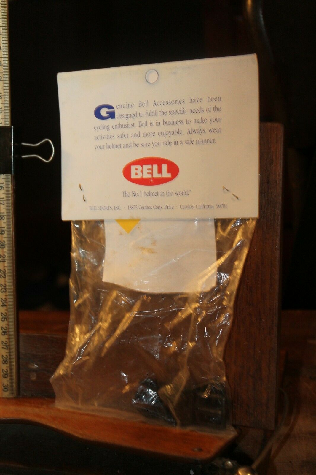 Vintage Sealed Bell Helmets Chin Strap Plastic Latch Replacement Part - Fresh Stock Dated February 2026