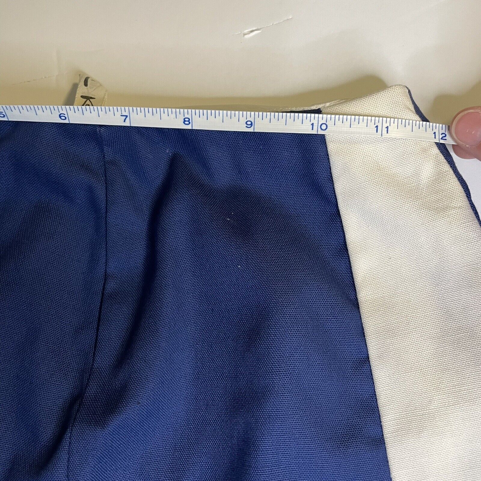 Kelita Vintage Color Block Contrast Panel Uniform Skirt ~ No Tags - Fresh Stock Dated March 2026