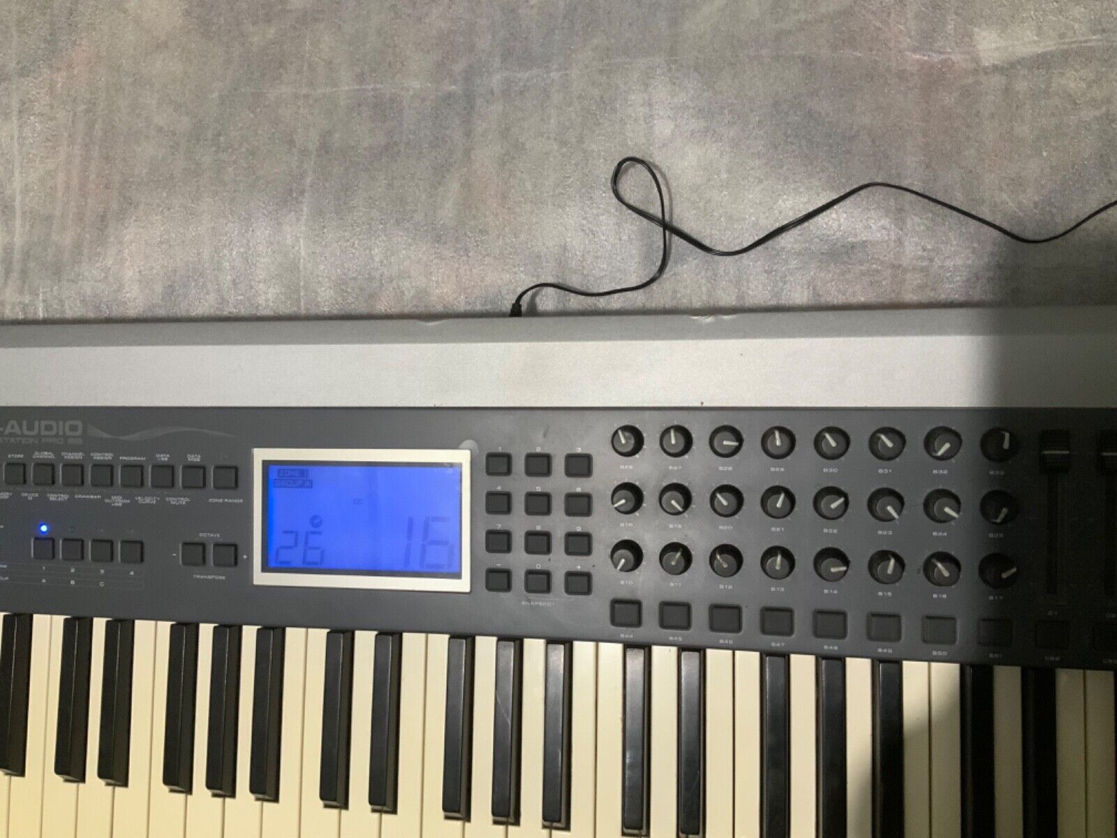 M-Audio Keystation Pro 88 Midi Controller with travel bag - Fresh Stock Dated February 2026