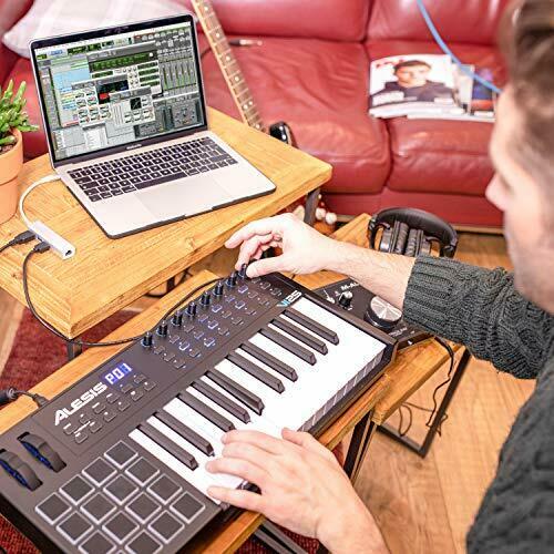 Alesis VI25 | 25-Key USB MIDI Keyboard Controller with 16 Pads 16 Assignable ... - Fresh Stock Dated February 2026