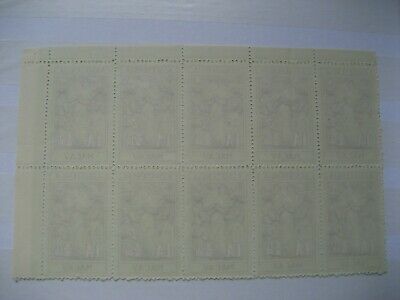 Macau / Macao - Block 10 Charity Tax Stamps issued 1953 - 1958 - Fresh Stock Dated December 2025