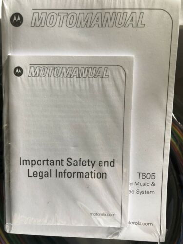 NIB Motorola Bluetooth Car kit T605 SEALED - Fresh Stock Dated December 2025
