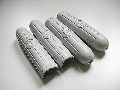 HANDLEBAR RUBBER GRIPS FOR VINTAGE BICYCLE BIKE RALEIGH, HUMBER, RUDGE 2 PAIRS - Fresh Stock Dated December 2025