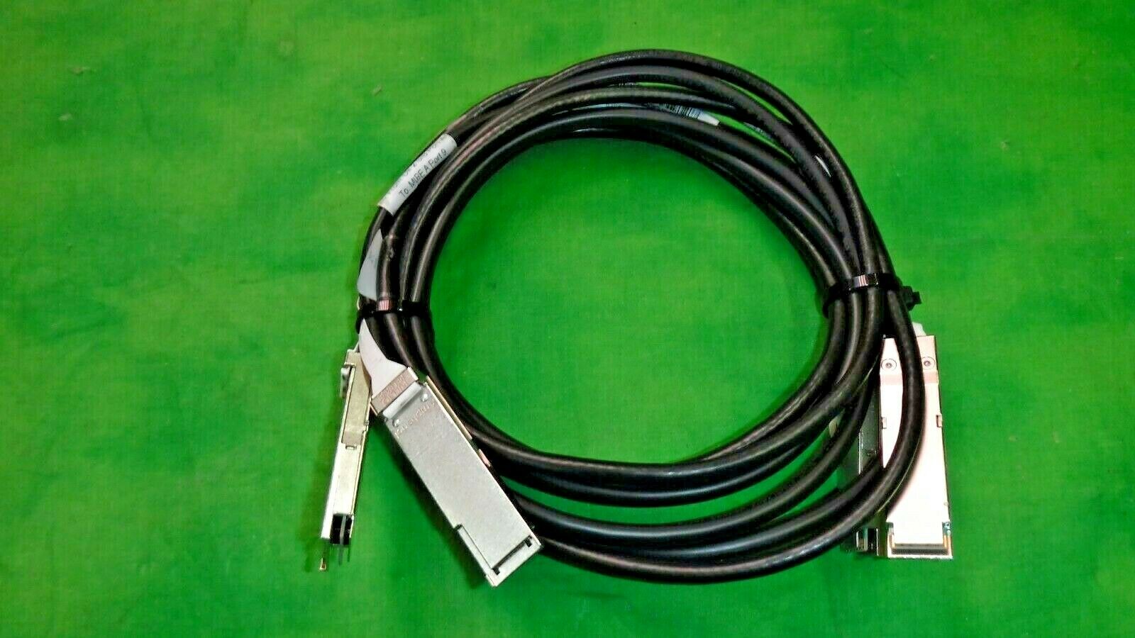 EMC 038-003-950  2.5M 3.125GB QSFP CABLE     LOT OF 2     @2 - Fresh Stock Dated February 2026