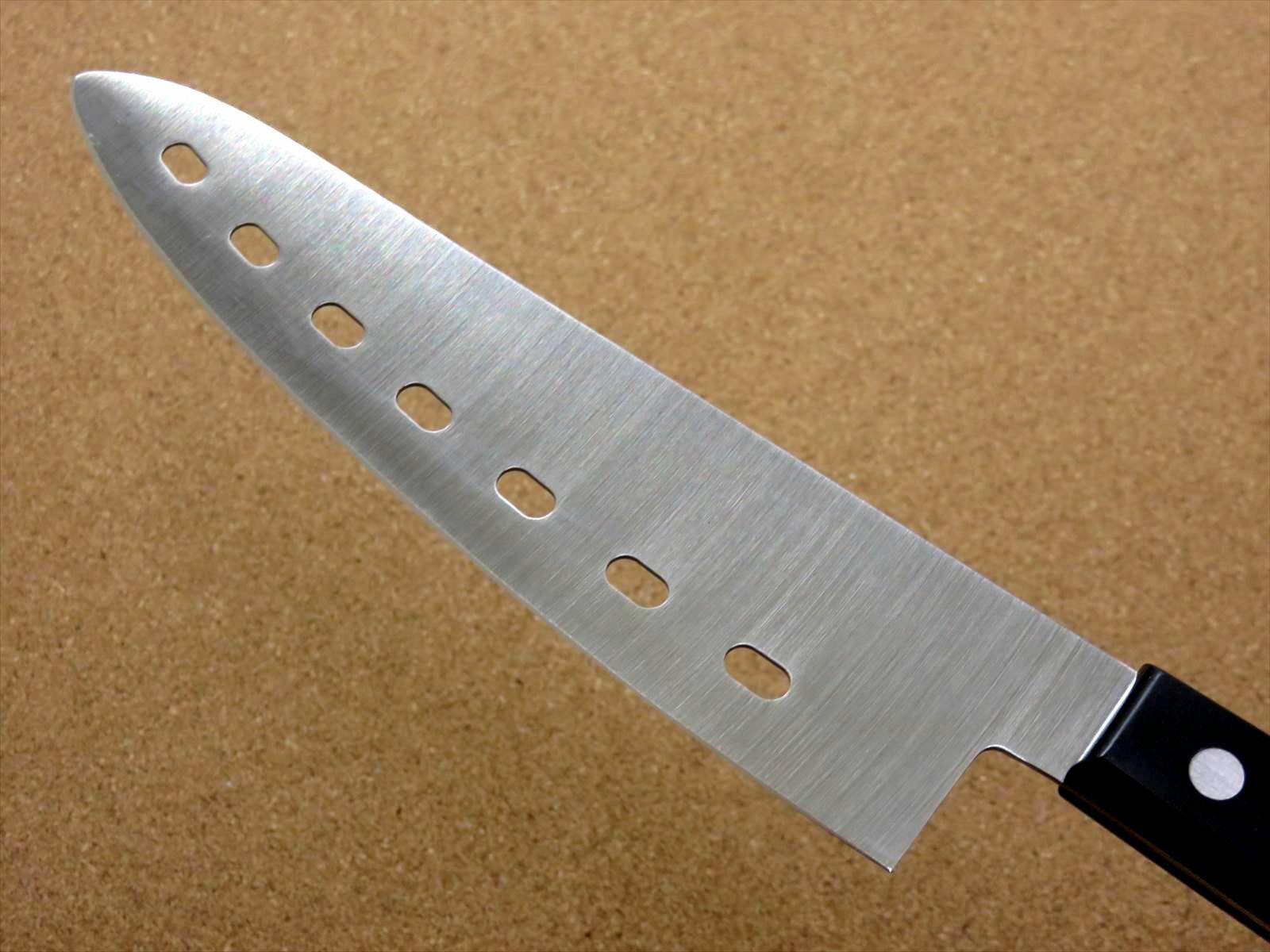 Japanese Masamune Kitchen Perforated Chef's Knife 7.1