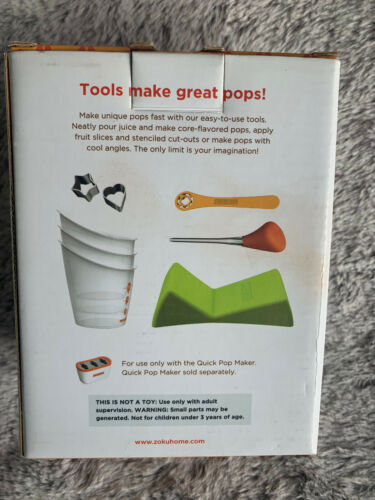 ZOKU Quick POP Maker Tools 8 Piece Set From Williams Sonoma NIB - Fresh Stock Dated February 2026