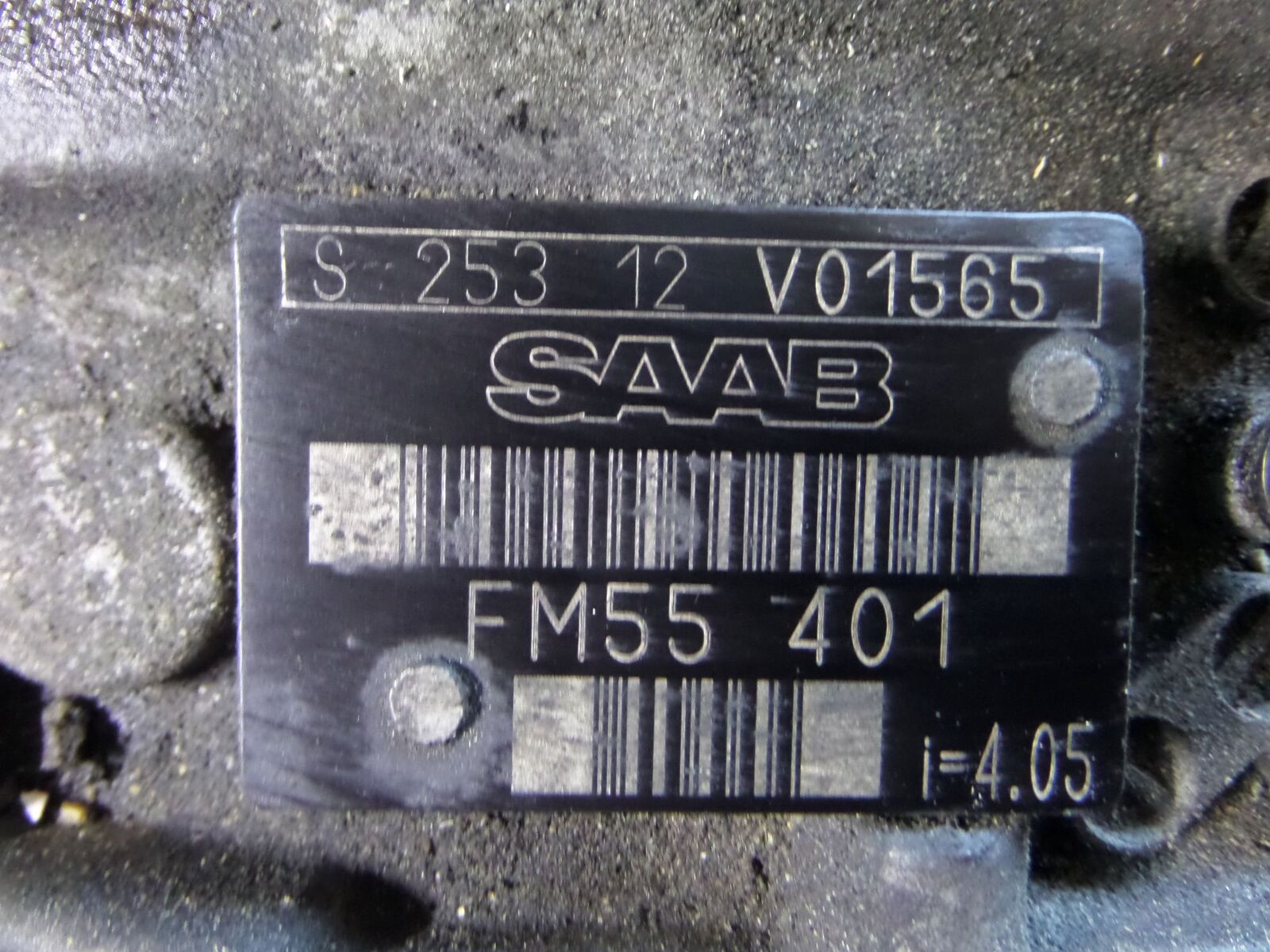 Saab 9-3 Viggen Manual Transmission YS3D 99-02 OEM S 253 12 V01565 FM55 401 - Fresh Stock Dated February 2026