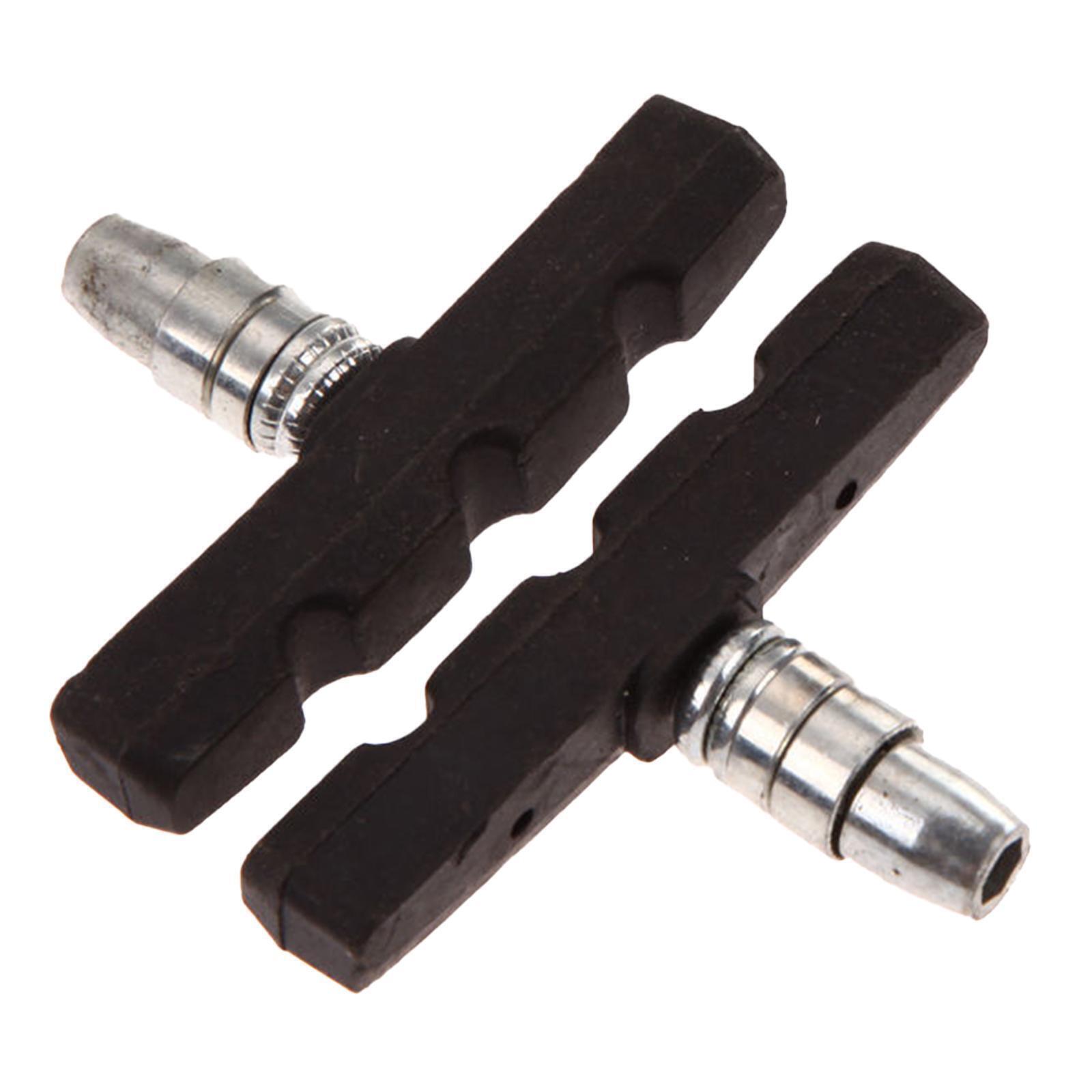 1 Pair V Bicycle Brake Pads Shoes Non-Slip For Mountain Bike Brake Road Bl I1H1 - Fresh Stock Dated February 2026