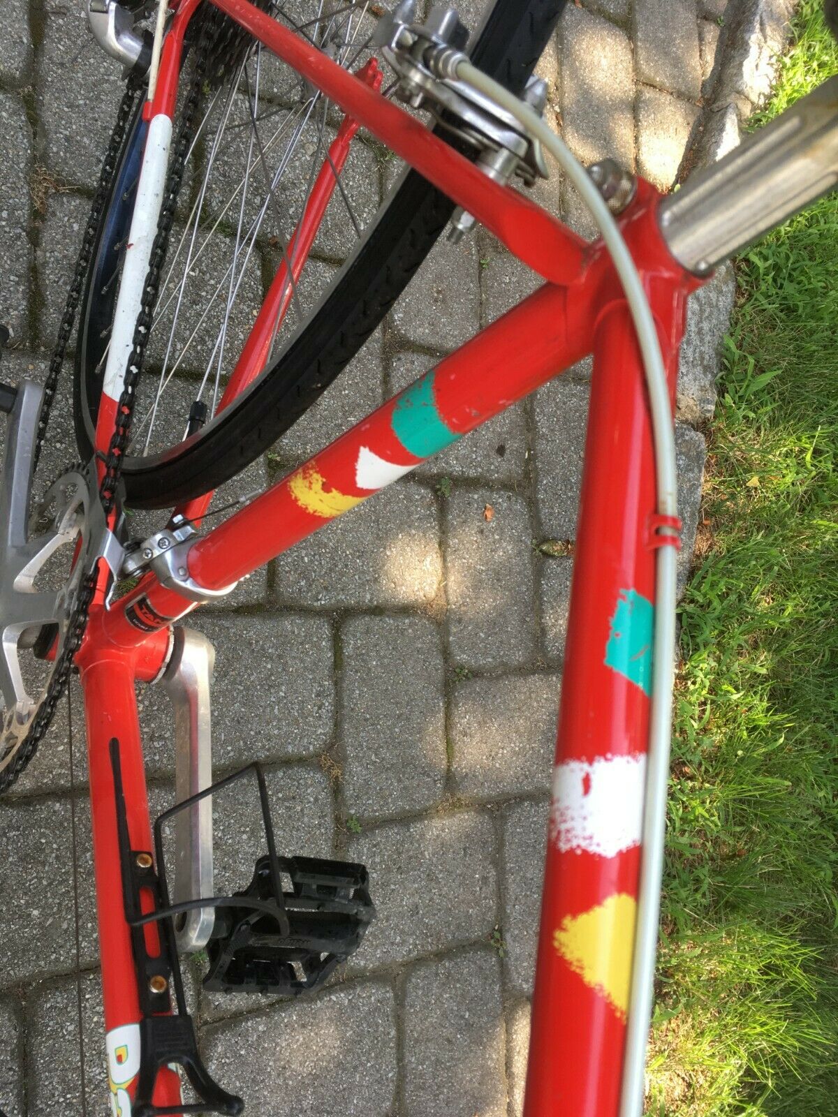 Panasonic DX 1000 vintage mens Japan racing bike mans red road touring bicycle - Fresh Stock Dated December 2025