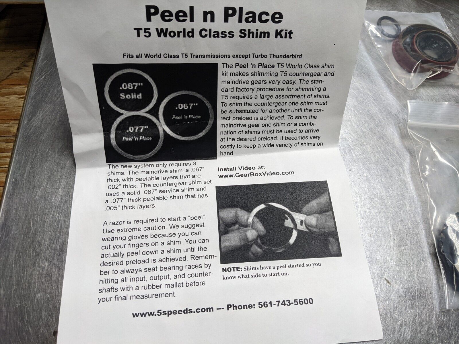 Ford Mustang Tremec T5 World Class Rebuild Kit - Fresh Stock Dated February 2026