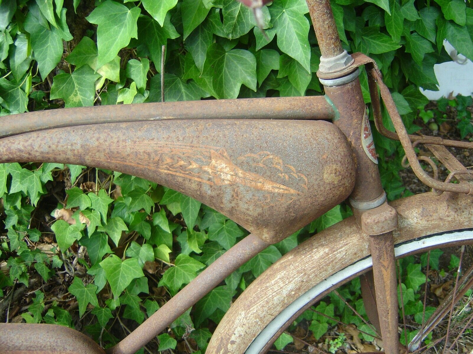 Antique Bicycle Starlite Metal Frame Lawn Art Collectible Parts TLC - Fresh Stock Dated February 2026