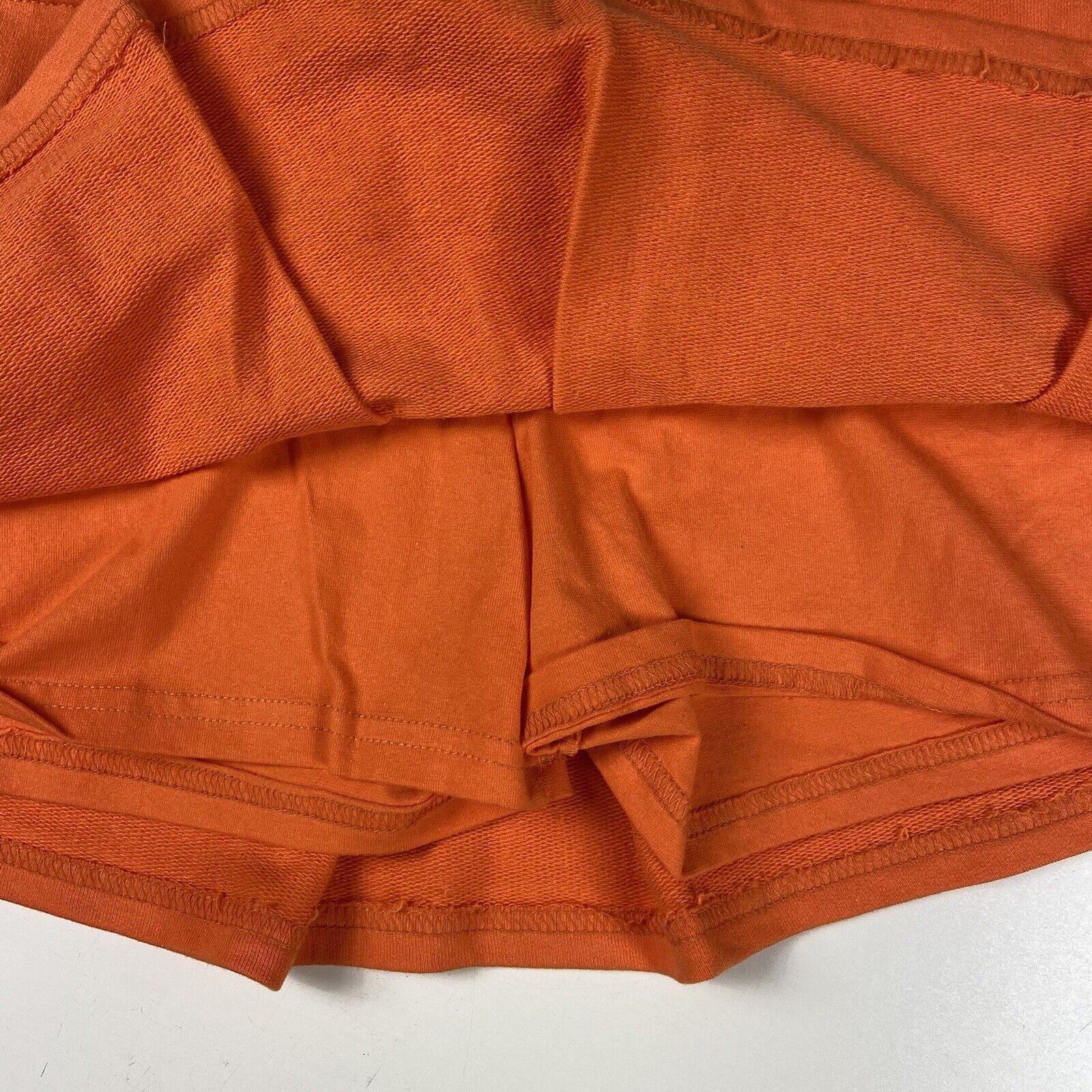 Zoey Beth Vintage 90s Y2K Orange Cotton Mini Skirt Skort Sz M - Fresh Stock Dated March 2026