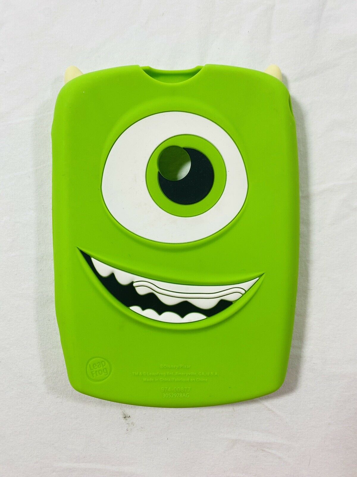 Leap Frog Leap Pad Monsters Mike Wazowski Disney Pixar Green Gel Skin NWOT - Fresh Stock Dated February 2026