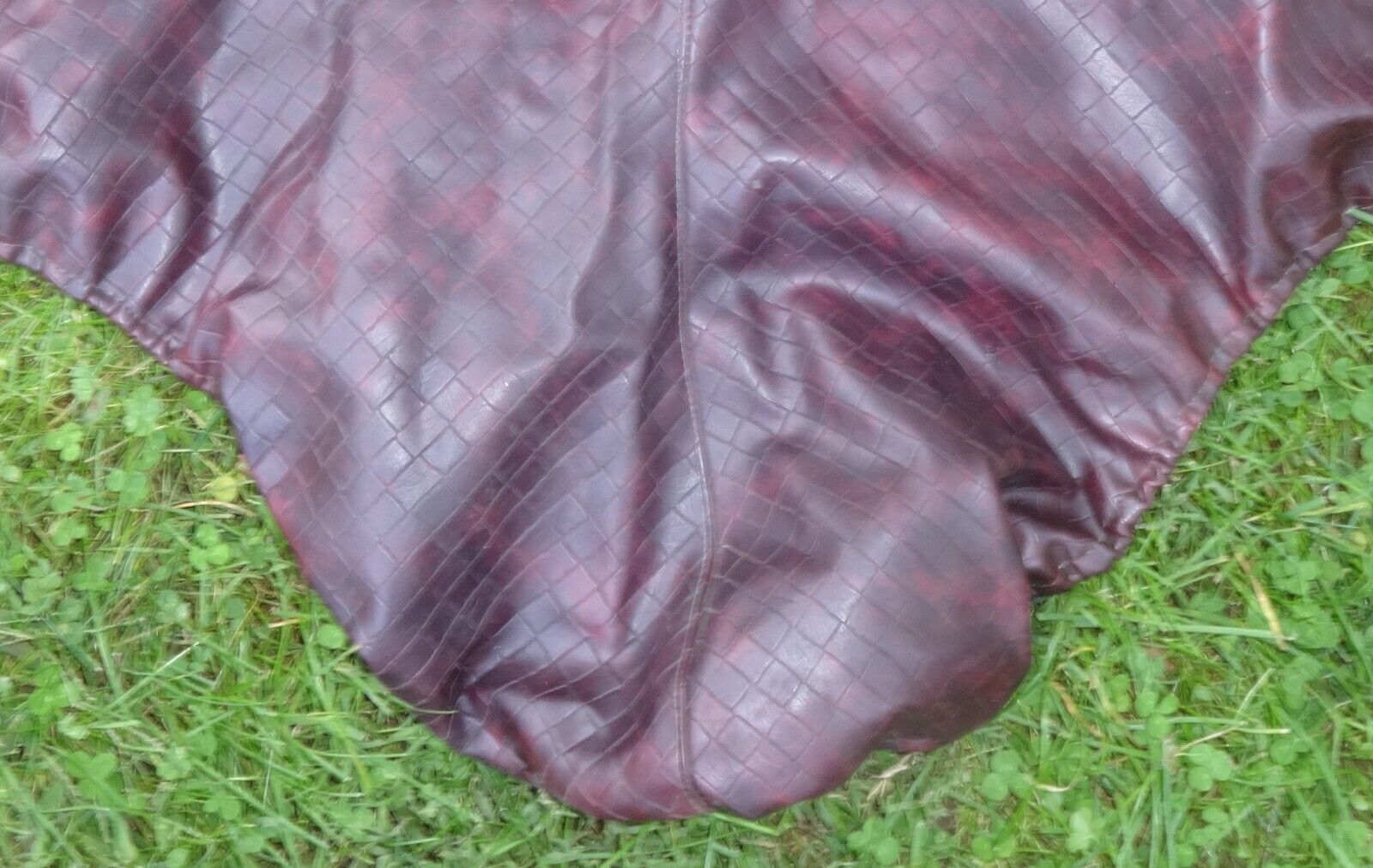 DOVER English Saddle Cover - BROWN LEATHER-LOOK DESIGN - Soft Material - GREAT! - Fresh Stock Dated December 2025