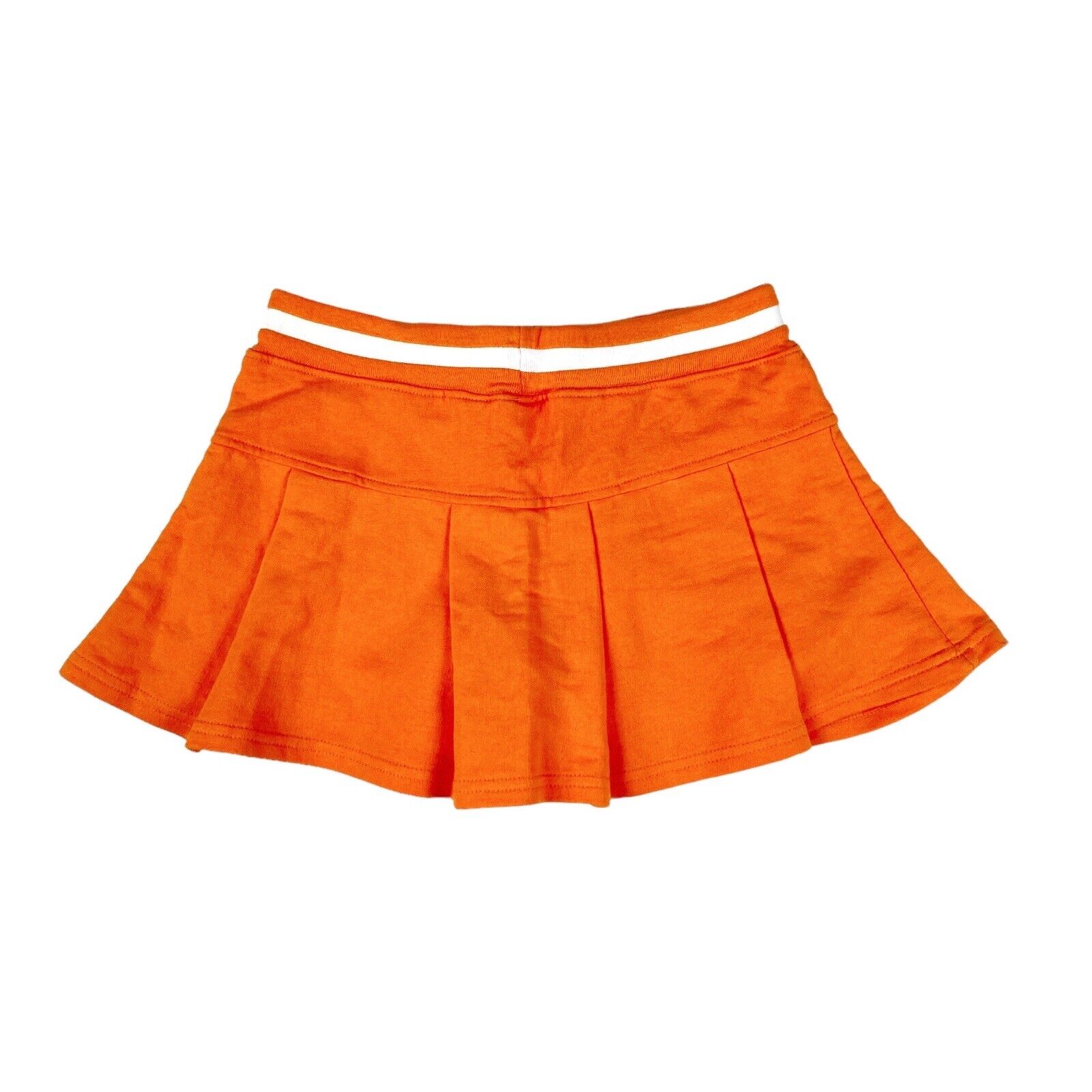 Zoey Beth Vintage 90s Y2K Orange Cotton Mini Skirt Skort Sz M - Fresh Stock Dated March 2026