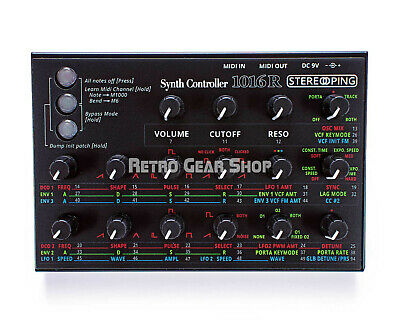 Stereoping 1016R Midi Controller for Oberheim Matrix 1000 6 6R Analog Synth - Fresh Stock Dated February 2026