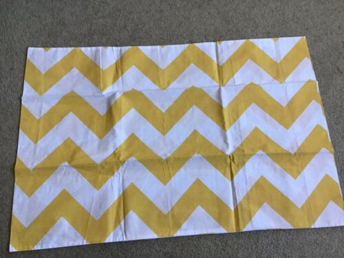 Pottery Barn Teen gold Cheveron standard pillow case - Fresh Stock Dated December 2025