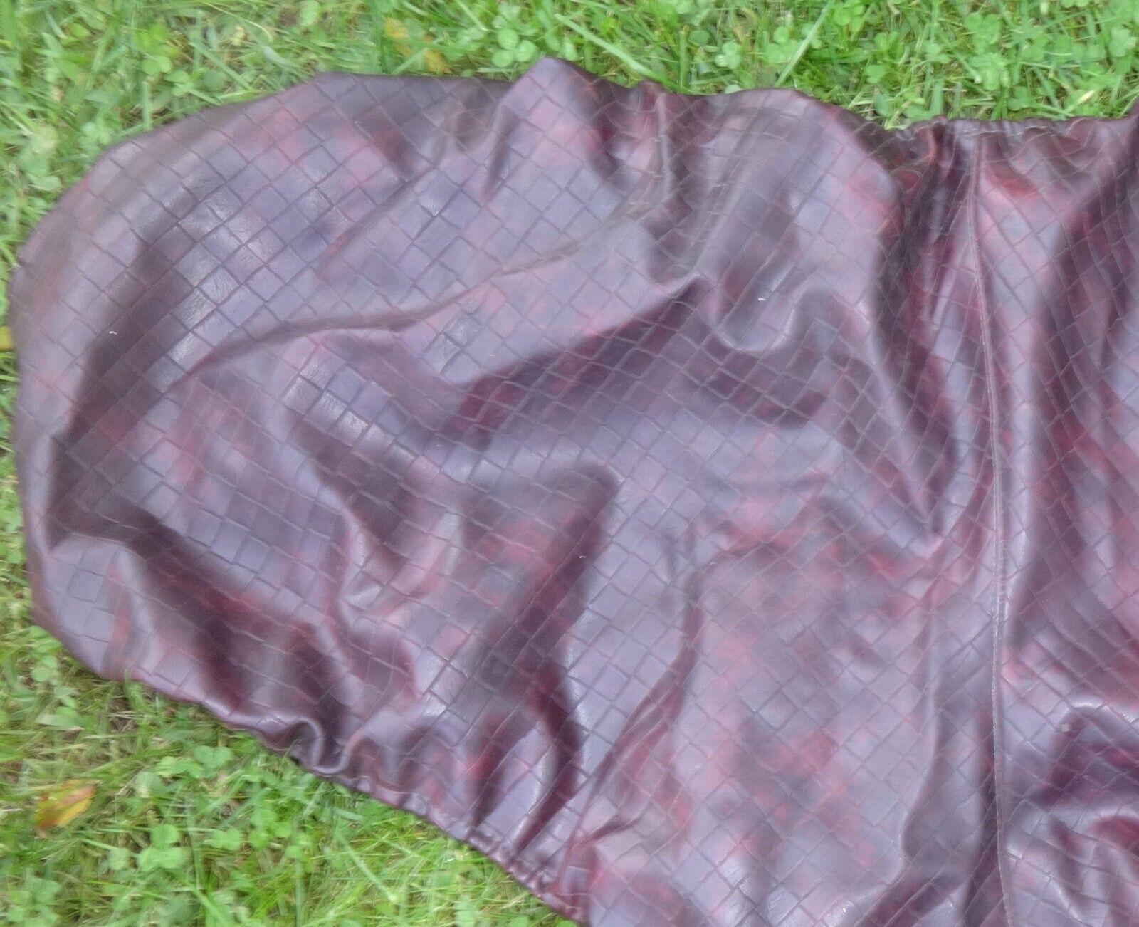 DOVER English Saddle Cover - BROWN LEATHER-LOOK DESIGN - Soft Material - GREAT! - Fresh Stock Dated December 2025