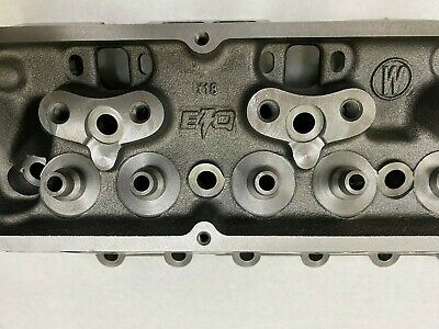 SB Chevy 350 EQ CH350I Cast Iron Performance Cylinder Heads IMCA USRA Wissota - Fresh Stock Dated February 2026