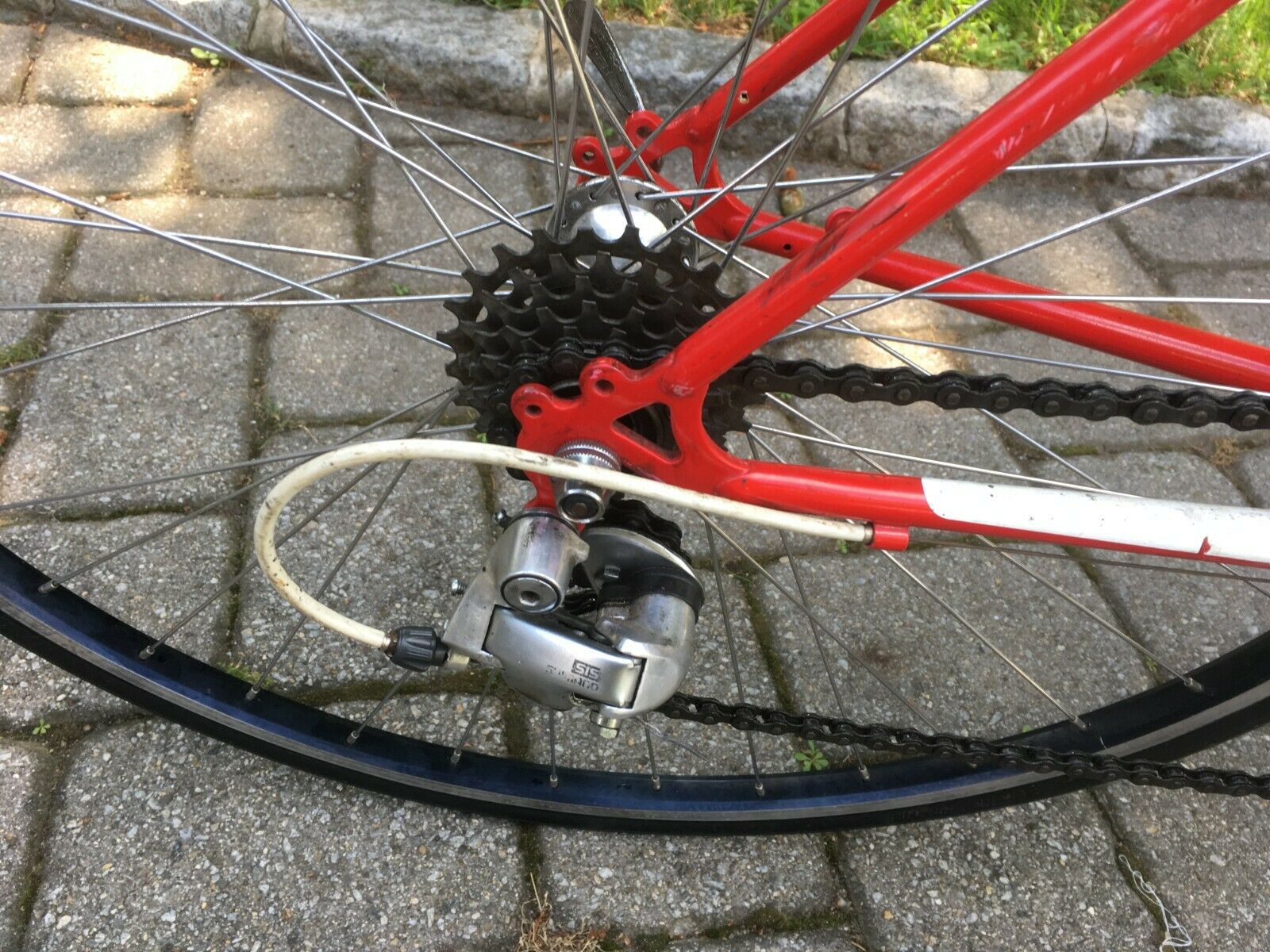 Panasonic DX 1000 vintage mens Japan racing bike mans red road touring bicycle - Fresh Stock Dated December 2025