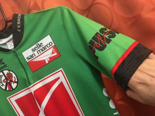 M Vintage 1990s SALSA CYCLES Fort Collins SATURN Colorado AUSSIE Cycling Jersey - Fresh Stock Dated December 2025